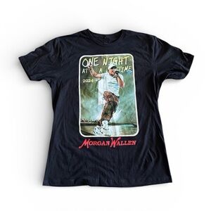 Morgan Wallen‎ One Night At A Time Tour Shirt 2024 Size Large